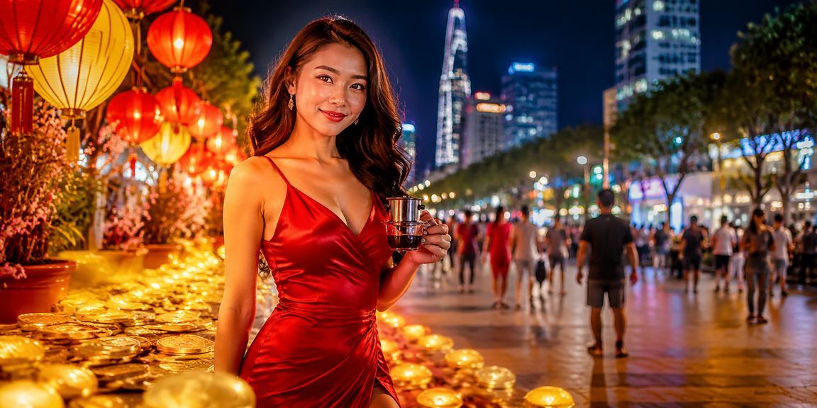 Người chơi tại TP Hồ Chí Minh thưởng thức cà phê và theo dõi cá cược trực tuyến