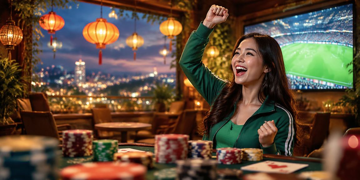 Người chơi tại Hội An thư giãn với ván bài trực tuyến bên tách cà phê buổi sáng